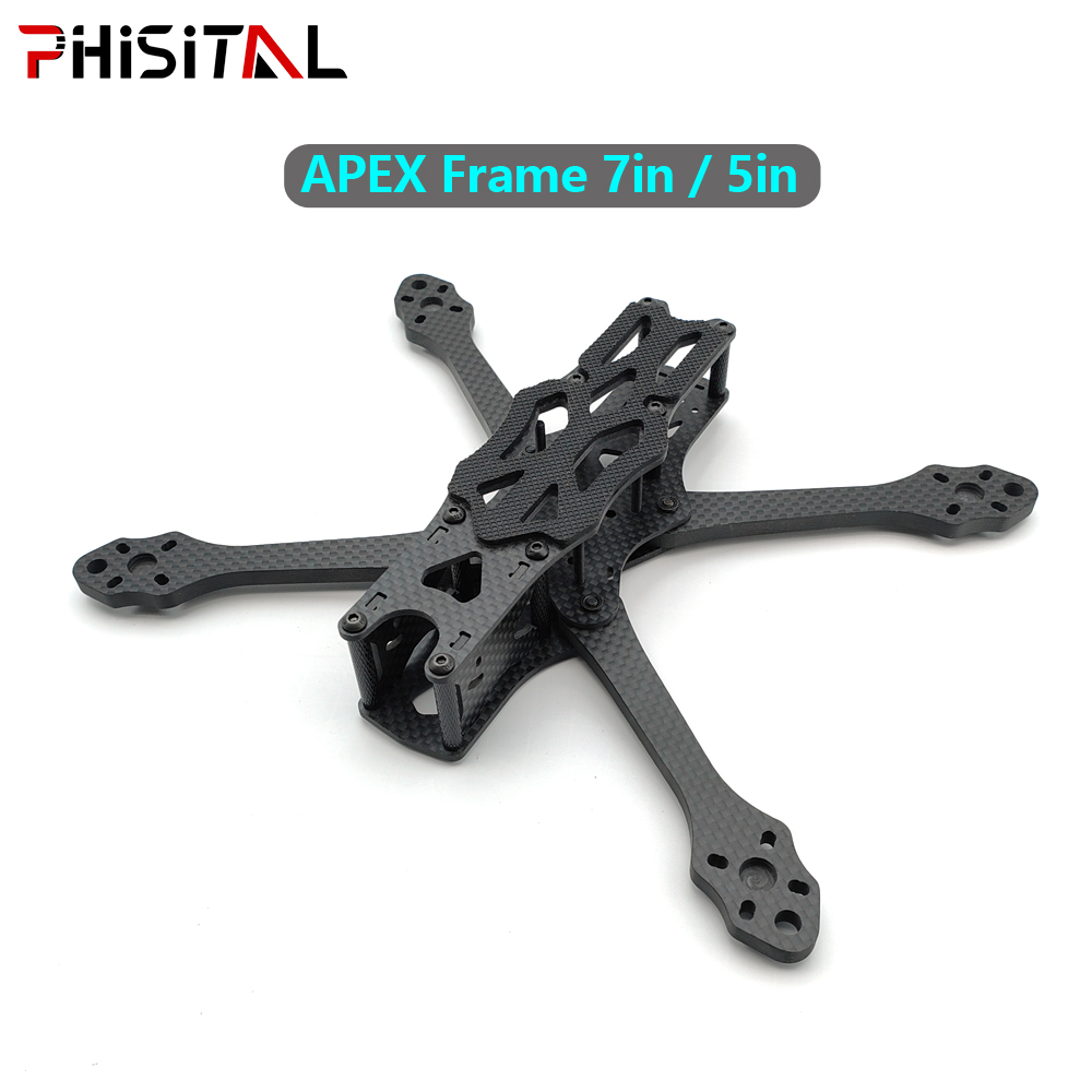 Drone Lidar - Kit Rangka Quadcopter Serat Karbon APEX