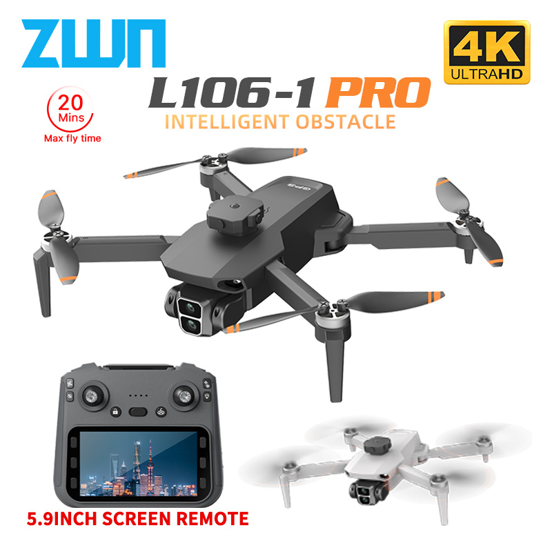 Drone Mapping - L106-1PRO Drone Profesional GPS dengan Layar