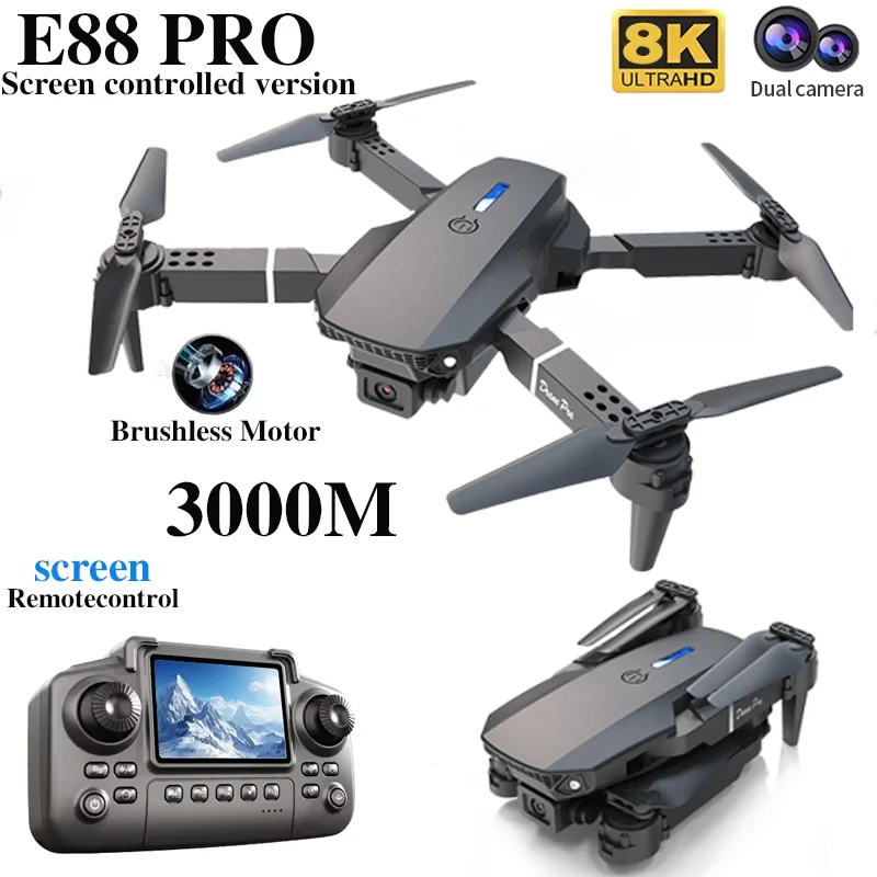 Drone Profesional E88 PRO deng - Drone Surveying ulasan dan harga
