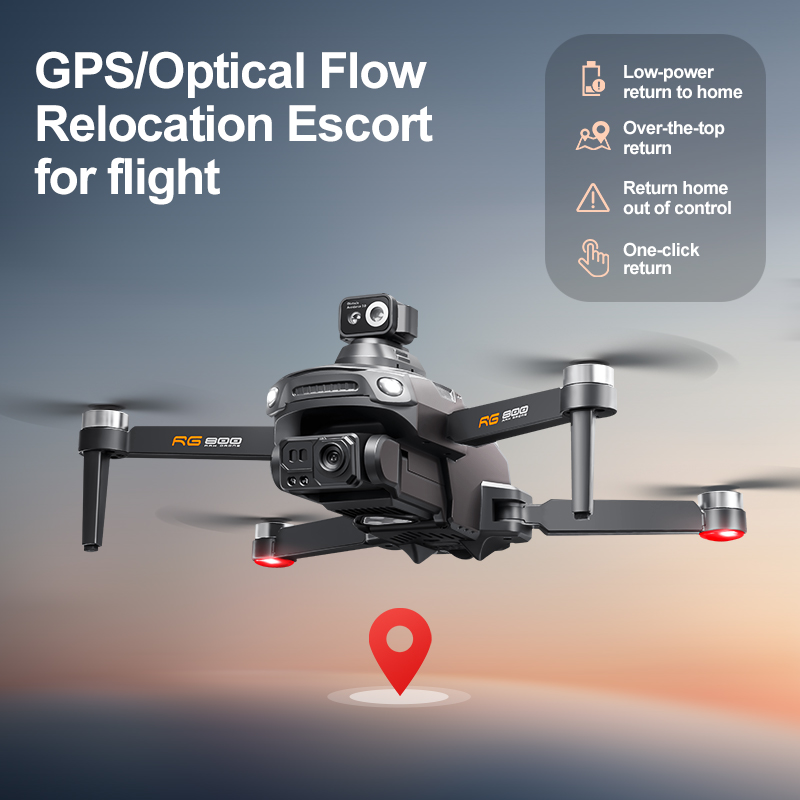 Drone RG800 MAX GPS Profesiona - Drone Mapping ulasan dan harga