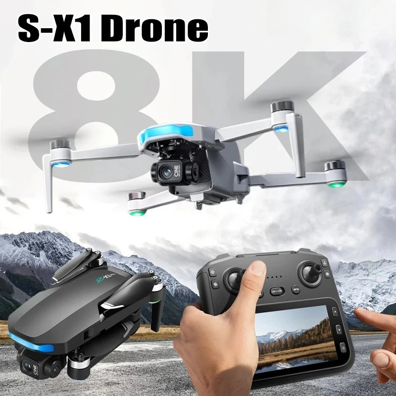 Drone S-X1 Original 8K HD Prof - Drone Photogrammetry ulasan dan harga