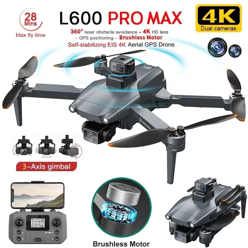 L600 PRO MAX Drone GPS profesi - Drone Mapping ulasan dan harga