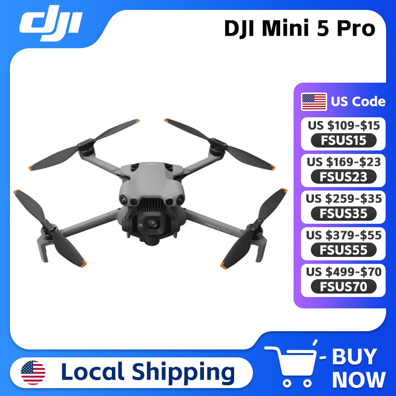 DJI Mini 5 Pro Kamera CMOS Bes - Drone Video Production ulasan dan harga